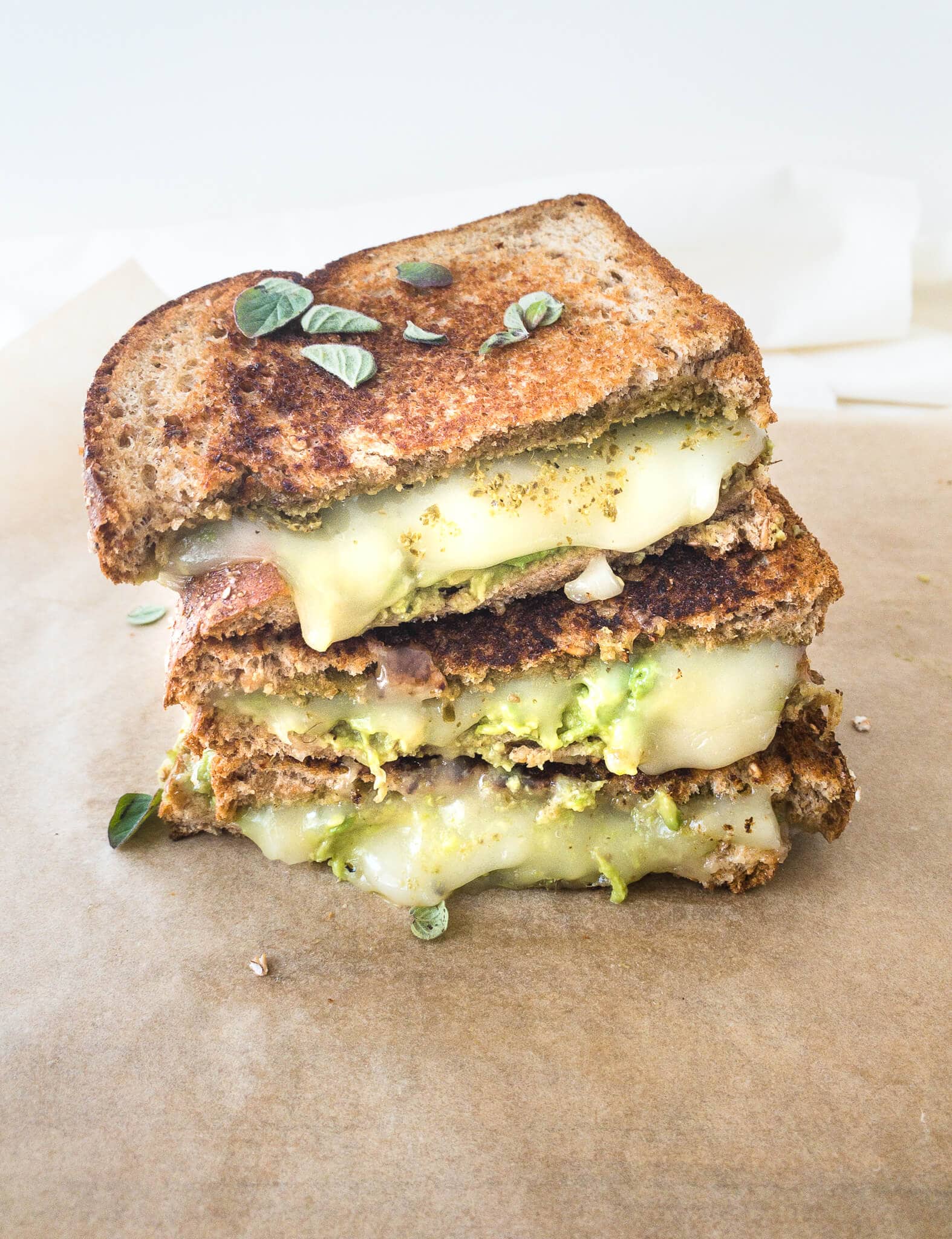 Pesto Grilled Cheese Easy, 10Minute Meal Bite Out of Life Nutrition