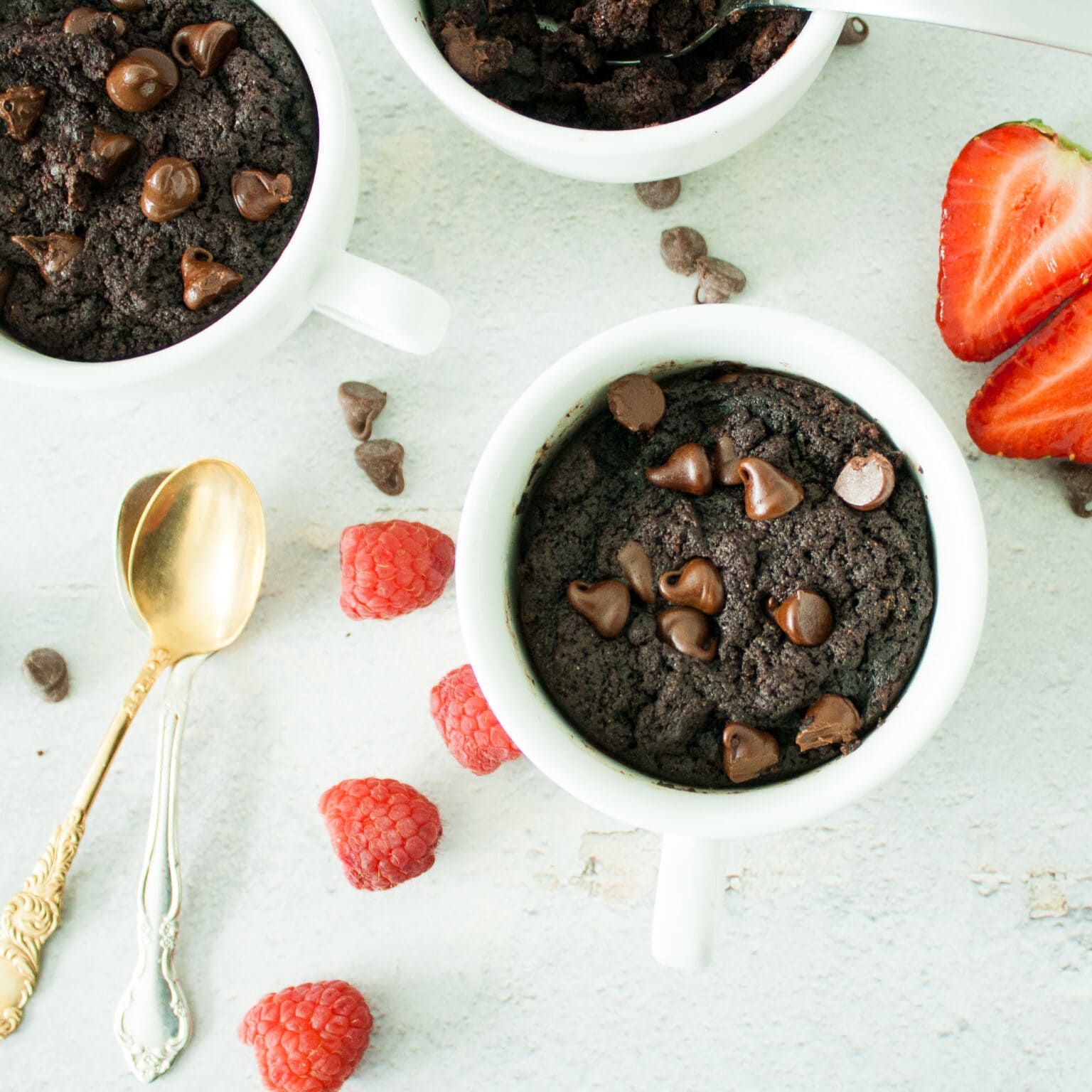 Vegan Mug Brownie The Healthy, 1Minute Brownie